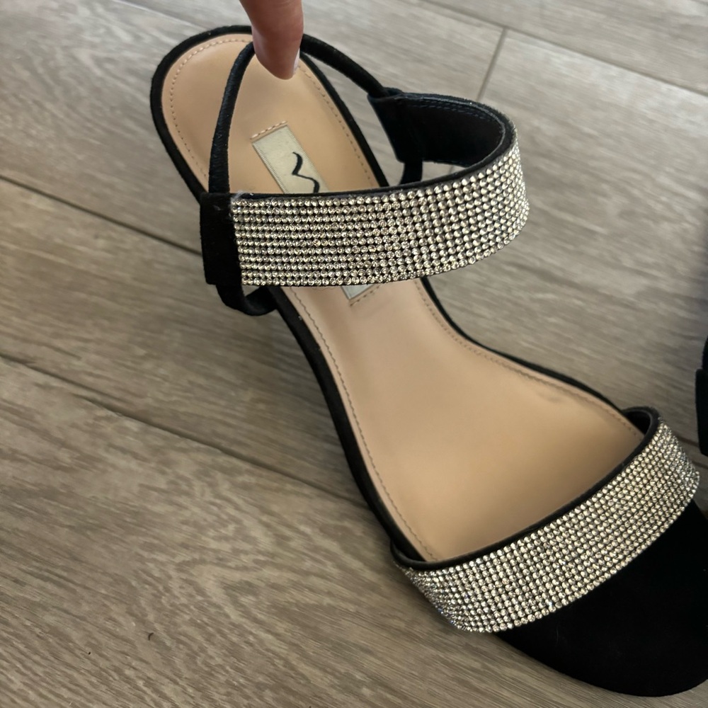 Nina black heels